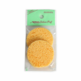 Yellow Round Cellulose Sponge_small_2pcs